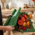 Florist crepe paper dark green 50x250cm | Floristik24.co.uk