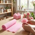 Florist crepe paper light pink 50x250cm | Floristik24.co.uk