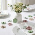 Scattered decoration wooden flowers table decoration colored 2 motifs Ø3cm 24 pcs | Floristik24.co.uk