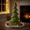 Artificial Christmas tree fir tree green flocked 45cm | Floristik24.co.uk