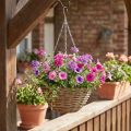 Basket lamp nature Ø30cm | Floristik24.co.uk