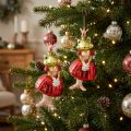 Frog princess, Christmas tree decorations, fairytale decorations, tree pendants, real glass H14cm 2pcs | Floristik24.co.uk