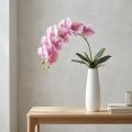 Orchid Phalaenopsis artificial 8 flowers pink 104cm | Floristik24.co.uk
