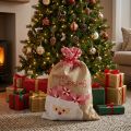 Jute bag, jute bag Christmas, gift bag large 50×35cm | Floristik24.co.uk