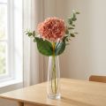 Artificial Pink Hydrangea Stem 80cm | Floristik24.co.uk