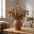 Grass bush brown artificial dry decoration autumn decoration 48cm | Floristik24.co.uk