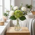 Artificial hydrangea, flower decoration, silk flower green L44cm | Floristik24.co.uk