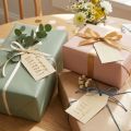 Gift tags printed paper Happy Birthday 4×7cm 24 pcs | Floristik24.co.uk