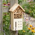 Insect hotel fir wood insect house natural 13.5x8x26cm | Floristik24.co.uk