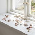 Shell garland with stones nature 100cm | Floristik24.co.uk