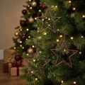 Decorative Stars Christmas Tree Berry Glitter Purple Ø12cm 12 Pieces | Floristik24.co.uk