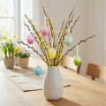 Easter Eggs for Hanging Plastic Eggs Colored 4×5.5cm 10 Pcs | Floristik24.co.uk