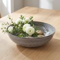 Stylish matte grey bowl 37 cm