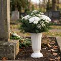 Vase Lilia mother of pearl Ø23cm 1 pc | Floristik24.co.uk