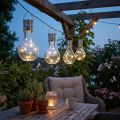 Garden decoration solar LED light bulb warm white H15cm 5pcs | Floristik24.co.uk