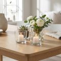 Glass pot Ø10cm clear 12pcs | Floristik24.co.uk