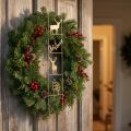 Hanging decoration Christmas deer decoration gold vintage 42.5×7×4cm | Floristik24.co.uk