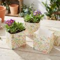 Gift Bag Plant Bag Present Bag Patterned 10.5cm 8 pcs | Floristik24.co.uk