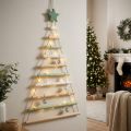 Hanging decoration Christmas Christmas tree star wood H59cm | Floristik24.co.uk
