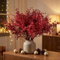 Eucalyptus bush red artificial plant eucalyptus 28cm 3pcs | Floristik24.co.uk