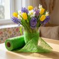 Fleece 8cm 25m green | Floristik24.co.uk