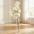 Artificial Lilac Branch White Flowers L95cm | Floristik24.co.uk