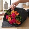 Florist crepe paper black 50x250cm | Floristik24.co.uk