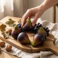 VIANA Decorative Fig 8cm 6-Piece Set - Artificial Fruit for Table Decoration &amp; Party | Floristik24.co.uk