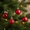 Christmas tree decorations Christmas ball red 3 cm 14 pieces | Floristik24.co.uk