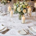 Scatter Decoration Heart White 5cm 40 Pcs | Floristik24.co.uk