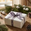Gift ribbon stars Christmas ribbon purple ribbon 15mm 20m | Floristik24.co.uk