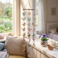 Wind chime decoration butterflies window decoration wood Ø15cm 55cm | Floristik24.co.uk