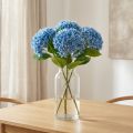 Artificial Flowers Decoration Hydrangea Artificial Blue 69cm | Floristik24.co.uk
