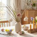 Honeycomb Easter bunny decoration for hanging 7×4.5×6cm 5pcs | Floristik24.co.uk