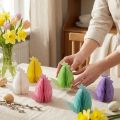 Decorative chickens made of honeycomb paper 11×6m5×12cm 6pcs | Floristik24.co.uk