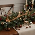 Kunst Antler Decor Rustic Polyresin Brown 50cm | Floristik24.co.uk