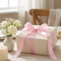 Gift and decoration ribbon 25mm x 50m light pink | Floristik24.co.uk