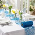 Fleece 8cm 25m light blue | Floristik24.co.uk