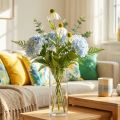 Echinacea flower artificial white 90cm | Floristik24.co.uk