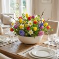Flower Bowl Plastic Bowl in Beige Mottled Ø30cm 3pcs | Floristik24.co.uk