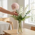 Allium with pink flower ornamental onion artificial Ø18cm L90cm | Floristik24.co.uk