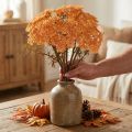 Yarrow artificial flowers Achillea artificial orange 30cm 6 pcs | Floristik24.co.uk