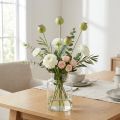 Artificial poppy decoration bunch, realistic flowers for home accessories, 61cm, 3 pieces | Floristik24.co.uk