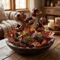 Natural Blossom, Palm Cup on a Stem Natural 25 pcs | Floristik24.co.uk