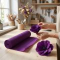 Florist crepe paper dark purple 50x250cm | Floristik24.co.uk