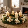 Mini Christmas Balls Cream Mix Matt/Glossy Ø40mm 32 pcs | Floristik24.co.uk