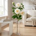 Silk flower peony artificial cream white 135cm | Floristik24.co.uk