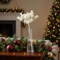 Dill white snowed 117cm | Floristik24.co.uk
