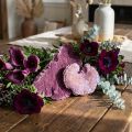 Tree sponge purple white washed 1kg | Floristik24.co.uk