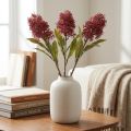 Skimmie Artificial Flowers Burgundy Skimmia Japonica Dry Look 59cm 3pcs | Floristik24.co.uk